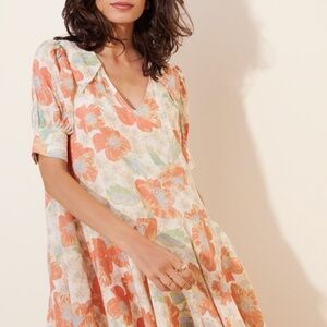 Free People Moon Chaser Mini Dress Women's Medium Whimsygoth